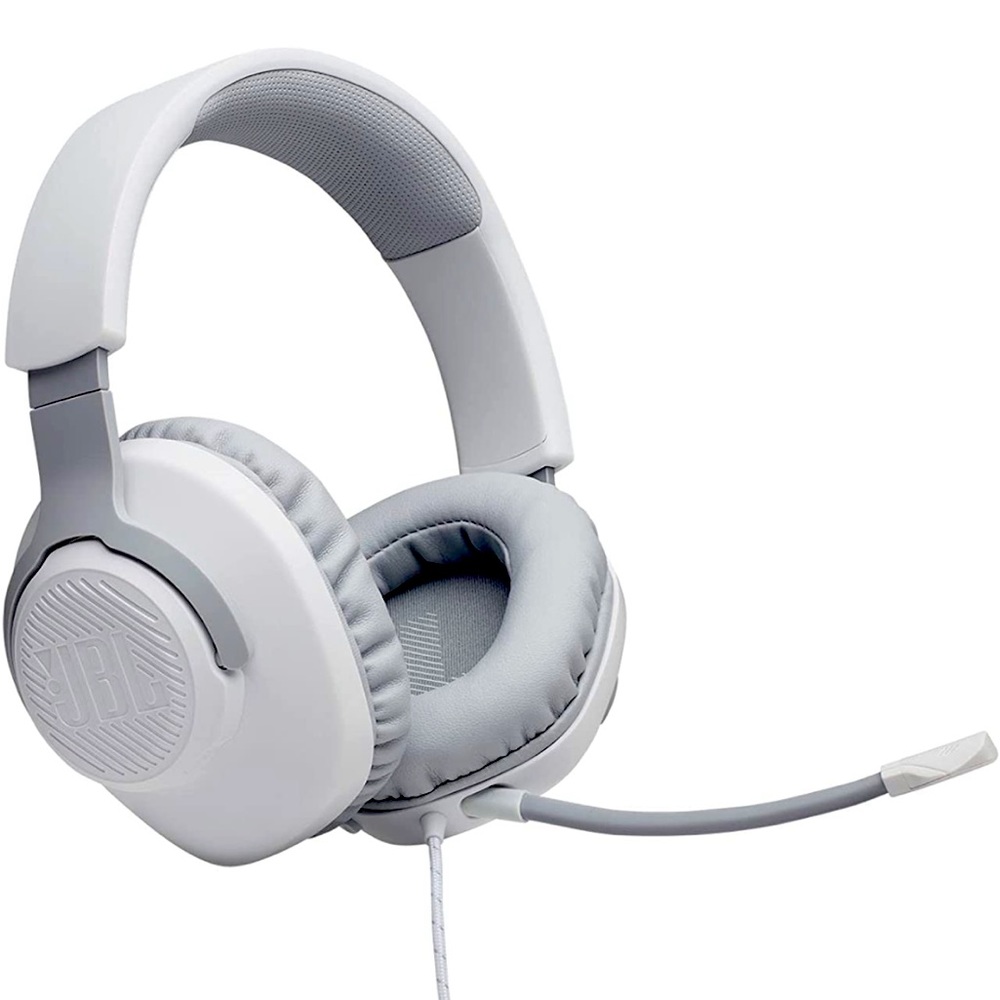 White Over-the-Ear Headphones